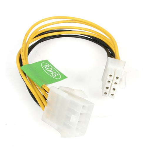StarTech.com 8in EPS 8 Pin Power Extension Cable StarTech.com 8in EPS 8 Pin Power Extension Cable